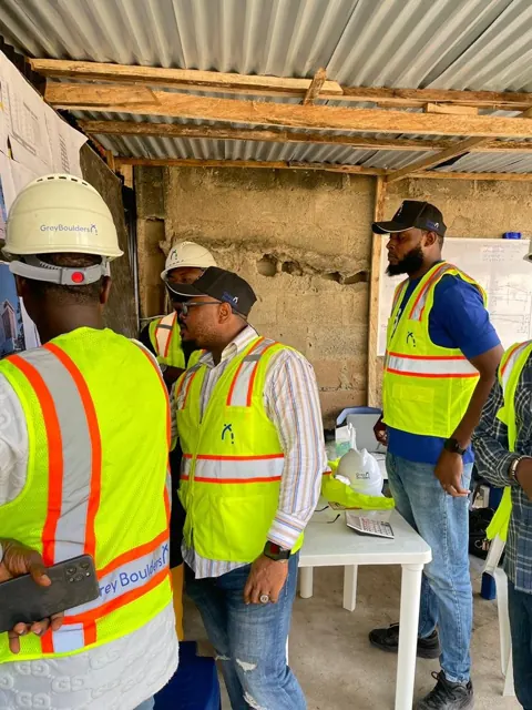 GreyBoulders team on site