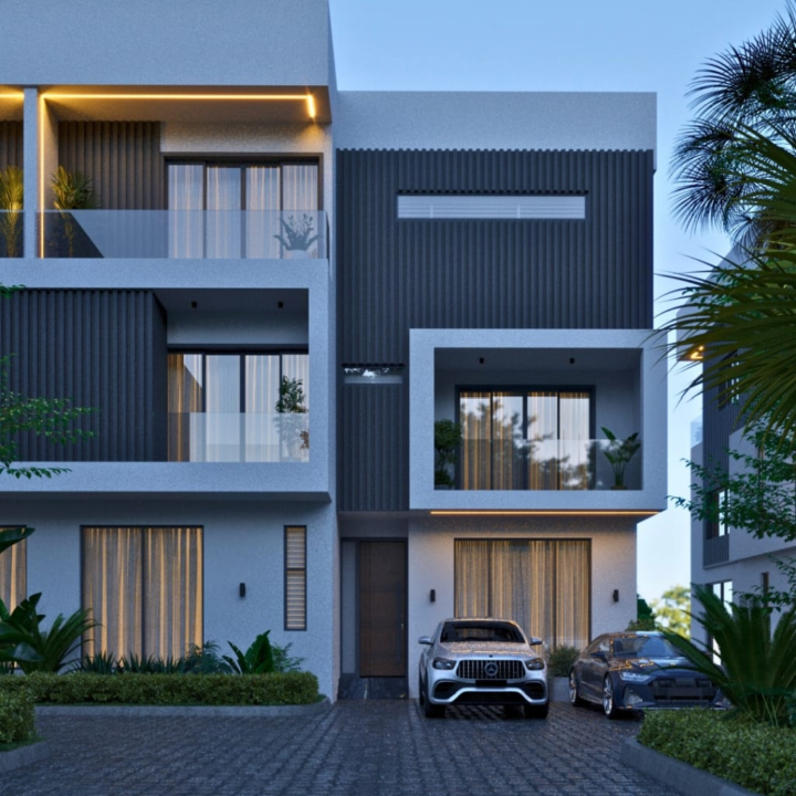 BlackDiamond Residence luxury villa complex with detached and semi-detached six-bedroom homes
